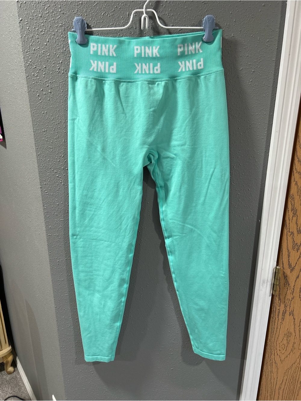 PINK Victoria's Secret Mint Green Leggings